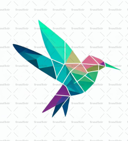 Geometrischer Kolibri